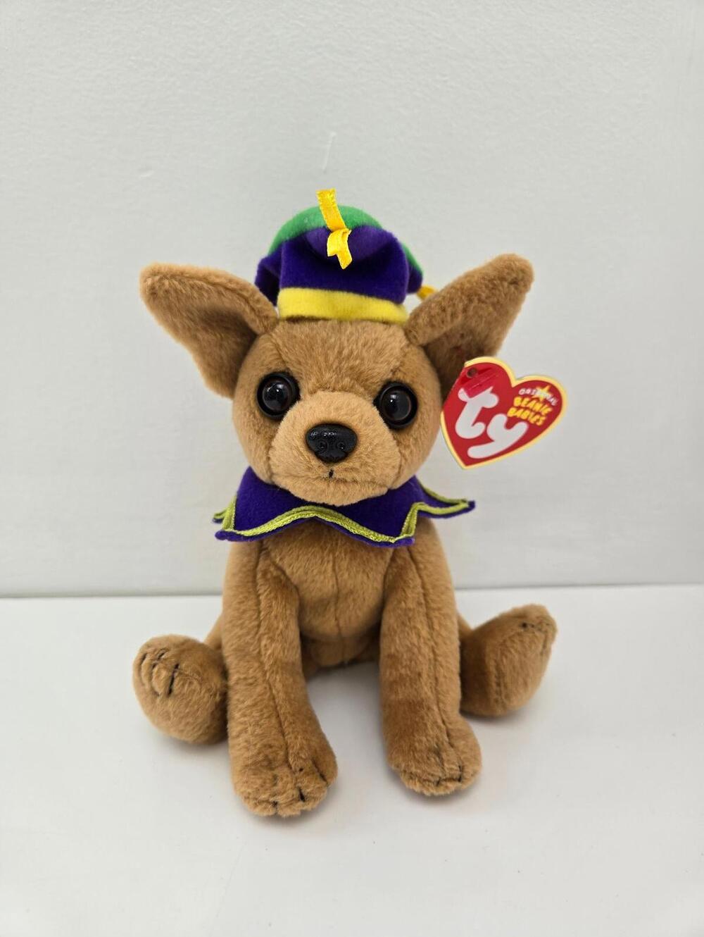 Ty Beanie Baby “Punchline” the Chihuahua Dog - Internet Exclusive (6.5 inch)